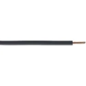 RS PRO 6491B Series Black 2.5 mm² Hook Up Wire 14 AWG, 7x0.67 mm Strands, 100 m, Cross Linked Polyolefin 836-0990