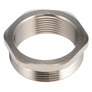 MENNEKES Brass Nickel Plated Conduit Fitting PG29 to M32 Thread Size IP54-IP69 Rating 7TCA296050R0211 B/PG29-M32/TC