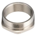 MENNEKES Brass Nickel Plated Conduit Fitting PG29 to M32 Thread Size IP54-IP69 Rating 7TCA296050R0211 B/PG29-M32/TC