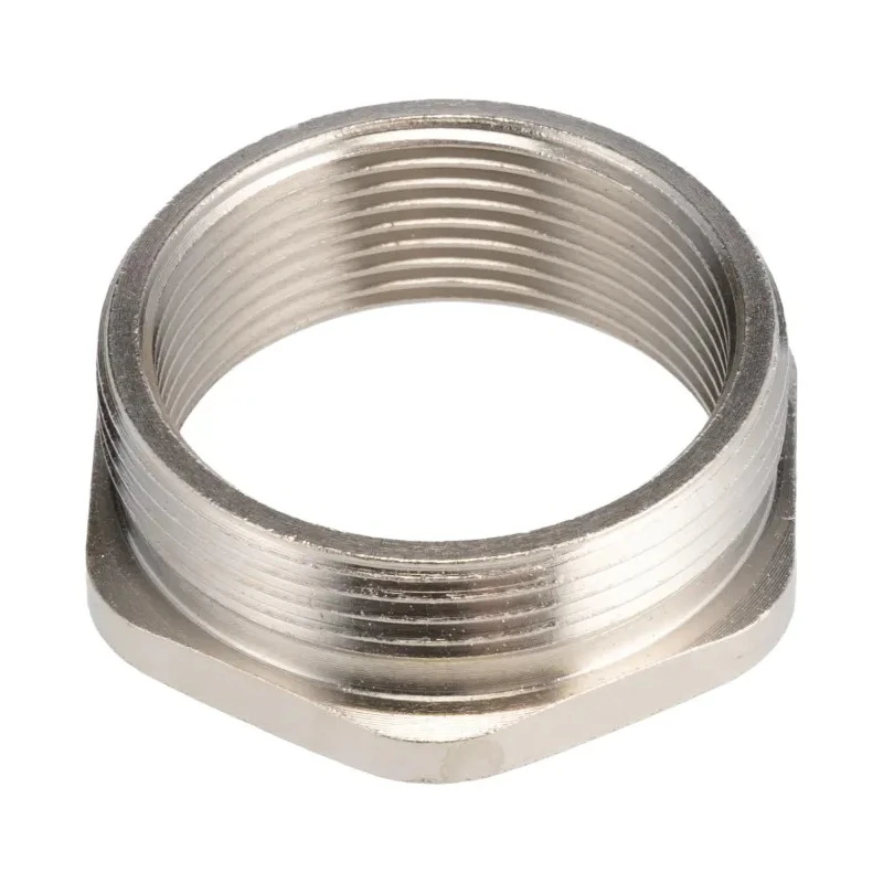 MENNEKES Brass Nickel Plated Conduit Fitting PG29 to M32 Thread Size IP54-IP69 Rating 7TCA296050R0211 B/PG29-M32/TC