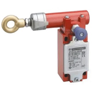 Telemecanique Sensors Rope Pull Switch 158 mm, Left Side, 2 NC XY2CJ