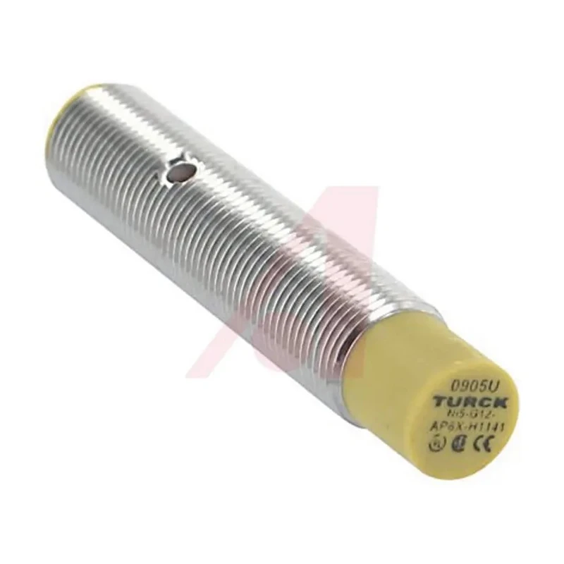 Turck Threaded Barrel Inductive Proximity Sensor M12 x 1 PNP 30 V DC 200mA Maximum Detection 5mm Ni5-G12-AP6X-H1141