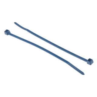 HellermannTyton Cable Tie Standard Blue Polyamide 66 100 mm Length x 2.5 mm Width 111-01225 MCT18R-PA66MP-BU