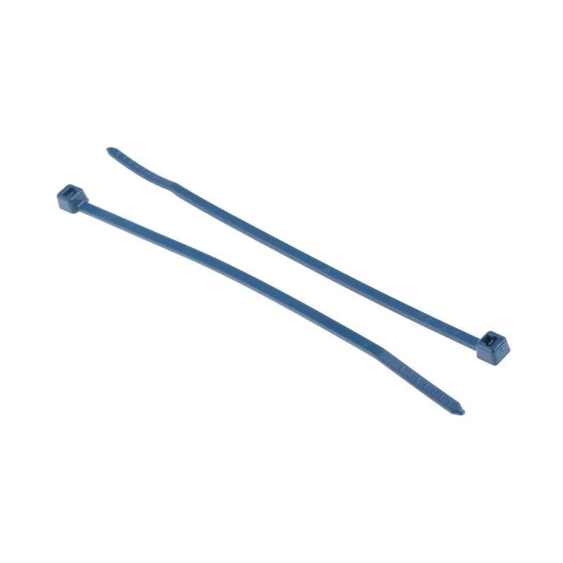 HellermannTyton Cable Tie Standard Blue Polyamide 66 100 mm Length x 2.5 mm Width 111-01225 MCT18R-PA66MP-BU