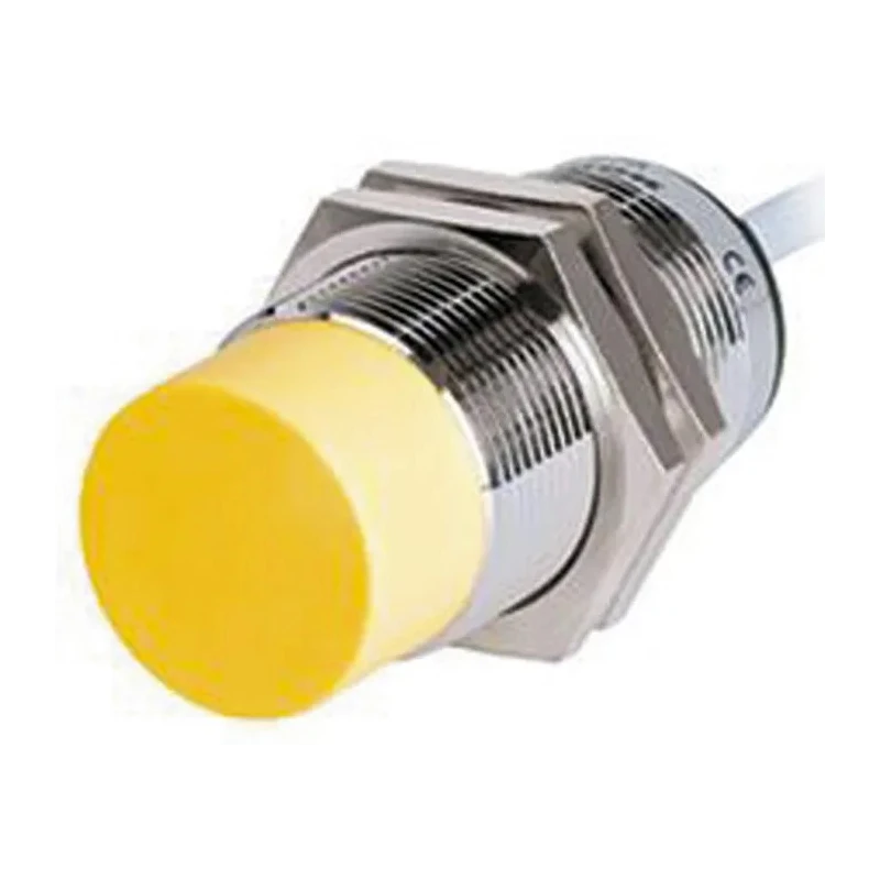 Turck Threaded Barrel Inductive Proximity Sensor M30 NPN 30V 30 mm Detection Chrome Plated Brass Housing NI30U-M30-AN6X
