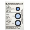 SCS Black Blue Blotting Paper Impregnated with Cobaltous Chloride ESD Label Humidity Indicator 3in x 2in 51060HIC125