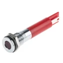 RS PRO Red Panel Mount Indicator 12V DC 20mA Solder Lug Termination IP67 Flush Bezel 838-5560