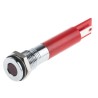 RS PRO Red Panel Mount Indicator 12V DC 20mA Solder Lug Termination IP67 Flush Bezel 838-5560