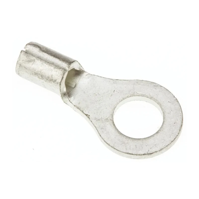 JST Uninsulated Ring Terminal 4 mm Stud Size 22 AWG to 16 AWG Wire Size Grey 1.25-4
