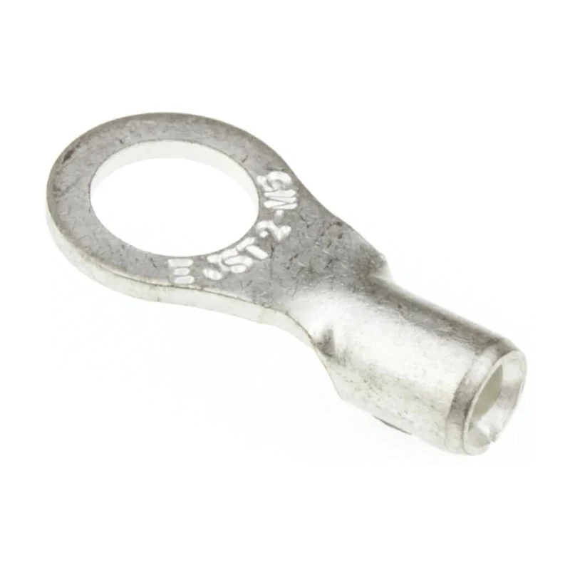 JST R Uninsulated Ring Terminal 5 mm Stud Size 16 AWG 14 AWG Wire Size Grey 2-M5