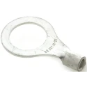 JST Uninsulated R Series Ring Terminal, 16 mm Stud Size, 6 AWG Wire Size, Grey 14-16