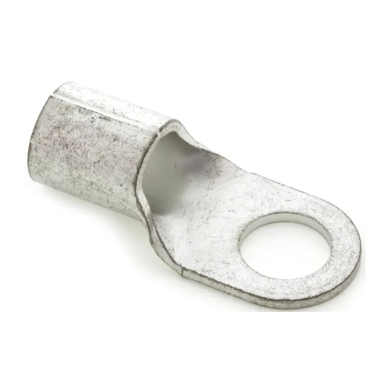 JST Uninsulated Ring Terminal 12 mm Stud Size, 1 AWG Wire Size, Grey 60-12