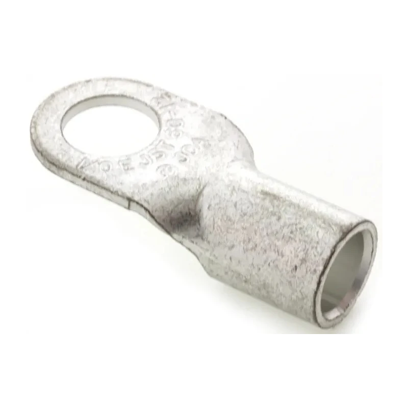 JST Uninsulated Ring Terminal 12 mm Stud Size, 1 AWG Wire Size, Grey 60-12