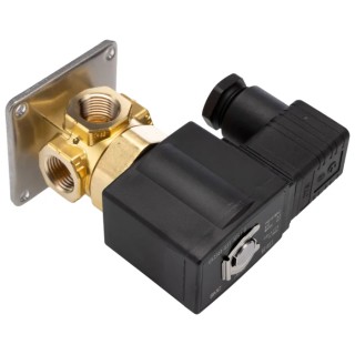 SMC Stainless Steel 3-Port Solenoid Valve VX3344-03T-5DS1-B 24V DC 3/8 in Orifice 4mm VX3 Series