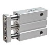 SMC Pneumatic Guided Cylinder 10mm Bore Double Acting Aluminium Alloy Body MGJ10-10