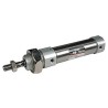 SMC Pneumatic Piston Rod Cylinder 80 mm Stroke Double Acting Both Ends Tapped Mount Rubber Cushion Aluminium Alloy C85N16-80