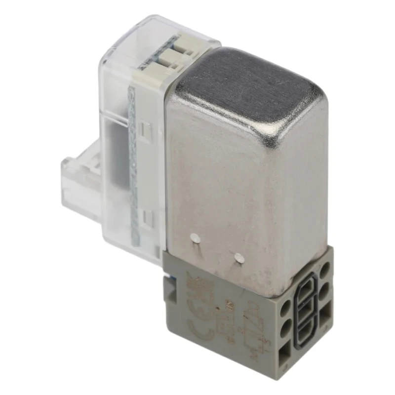 SMC Pneumatic Solenoid Valve Solenoid/Spring M5 x 0.8 3 Ports Resin Body Base Mount 24V DC 1W Power V114A-5LOU