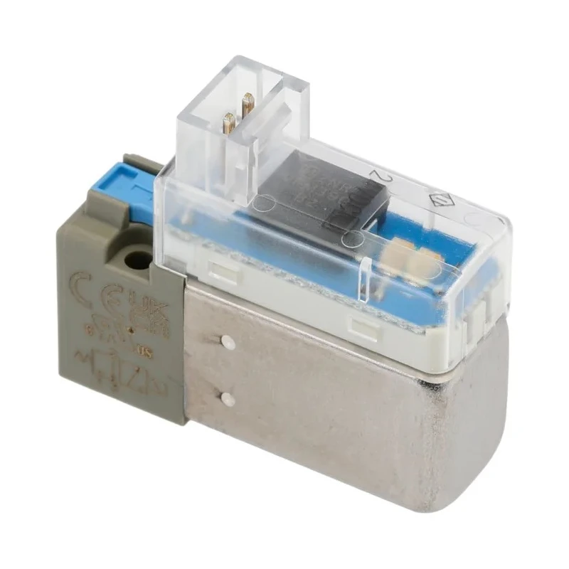 SMC Pneumatic Solenoid Valve Solenoid/Spring M5 x 0.8 3 Ports Resin Body Base Mount 24V DC 1W Power V114A-5LOU