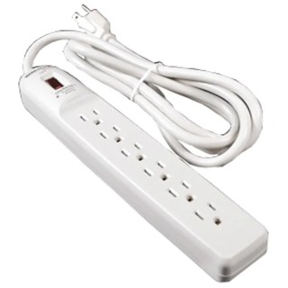 Wiremold 1.8 m 6 Socket NEMA 5-15R Extension Lead Kit, 120V PR610N