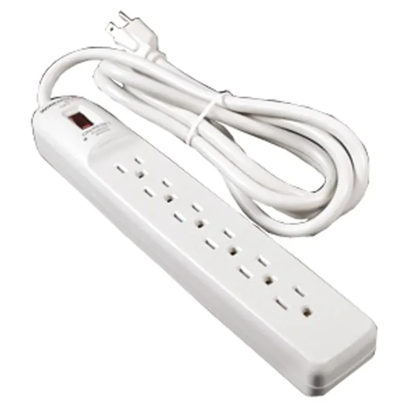 Wiremold 1.8 m 6 Socket NEMA 5-15R Extension Lead Kit, 120V PR610N