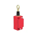 Banner Rope Pull Switch 124.5 mm Straight, 1 NO/1 NC, IP65, E-Stop Button, RP-LM40D
