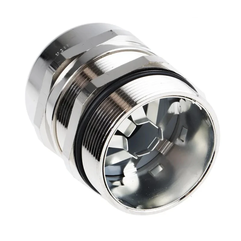 Lapp SKINTOP MS-SC Series 5 EMC Cable Gland, Nickel-Plated Brass, PG36 Thread, IP68 Protection, Kit of 1 Gland 53112270