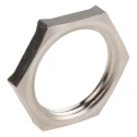Lapp Silver Nickel Plated Brass Cable Gland Locknut M25 Thread 52103330