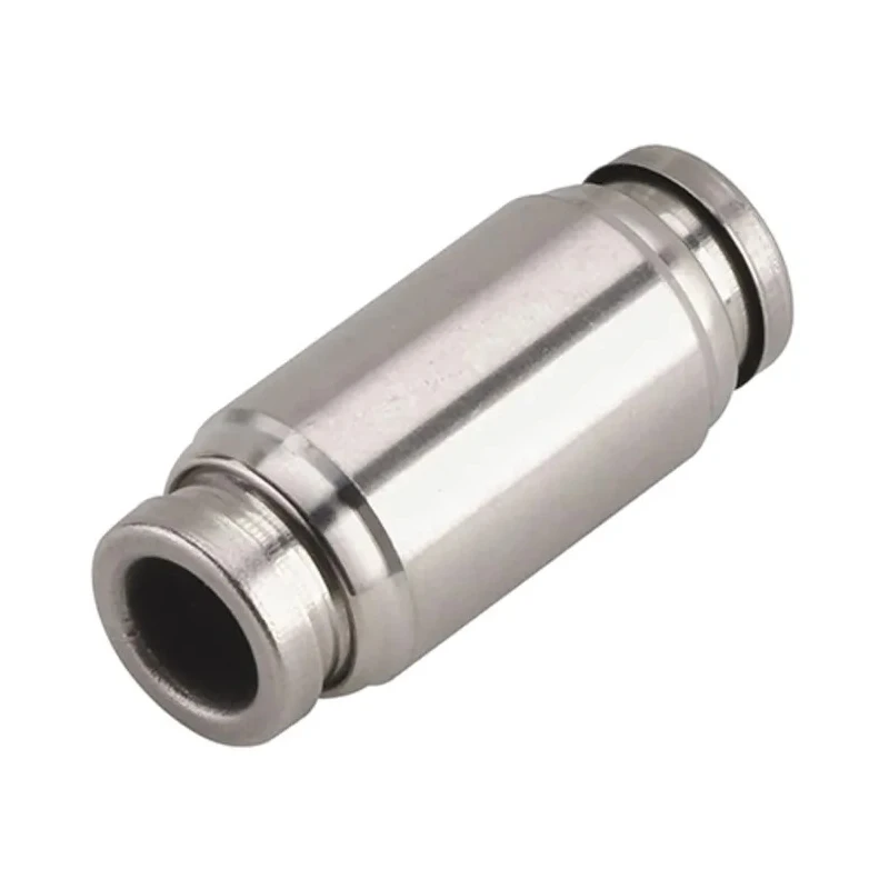 SMC KQ2 Series Metal Pneumatic Straight Tube-to-Tube Adapter Push-in 4 mm Tube KQG2H04-00
