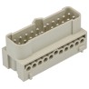 HARTING Heavy Duty Power Connector Insert Han-Eco Series Male 16A 500-600V 20 Contacts 19410202601