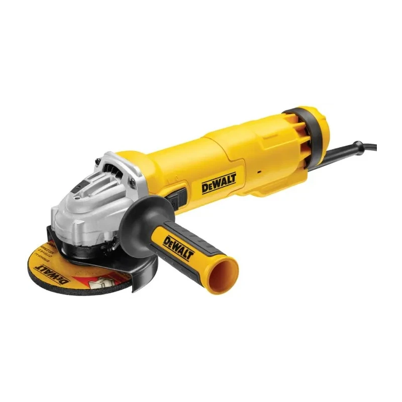 DeWALT 900W Brushed Low Profile 115 mm Angle Grinder 110V DEW4206