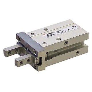 SMC 2 Finger Double Acting Action Pneumatic Gripper, Parallel Gripping Type, Maximum Operating Pressure 0.7 Mpa MHZ2-40D
