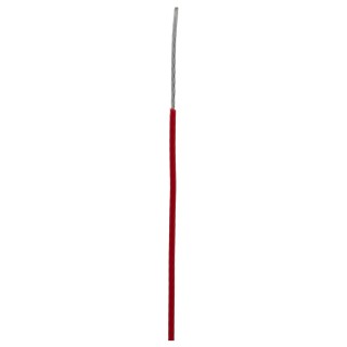 RS PRO Red 0.22 mm² 24 AWG Hook Up Wire, 7/0.2 mm Core Strands, 25 m Length, Polytetrafluoroethylene Jacket 841-7226