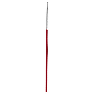 RS PRO Red 0.22 mm² 24 AWG Hook Up Wire, 7/0.2 mm Core Strands, 25 m Length, Polytetrafluoroethylene Jacket 841-7226