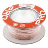 RS PRO Orange 0.22 mm² 24 AWG Hook Up Wire, 7x0.2 mm Core Strands, 100 m Length, 300V, PTFE Jacket 841-7245