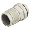 HARTING Industrial Circular Connector Housing, 3 Contacts, Screw Mount, 13.5 mm, Socket Male, IP65 09150000101