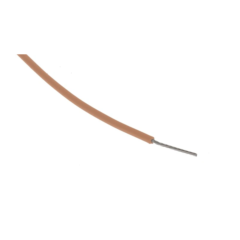 RS PRO Orange 0.34 mm² 22 AWG Hook Up Wire 19 x 0.15 mm Core Strands 100 m Polytetrafluoroethylene 841-7285