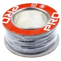 RS PRO Black 0.34 mm² Hook Up Wire 22 AWG 19/0.15 mm Silver Plated Copper Conductor 100 m PTFE Jacket 300V 200°C 841-7263