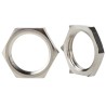 Lapp Silver Nickel Plated Brass Cable Gland Locknut PG11 Thread
