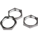 Lapp Silver Nickel Plated Brass Cable Gland Locknut PG11 Thread 