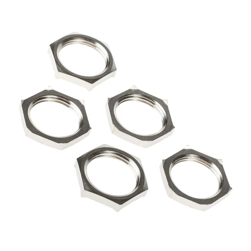 Lapp Silver Nickel Plated Brass Cable Gland Locknut PG11 Thread 