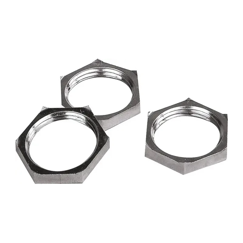Lapp Silver Nickel Plated Brass Cable Gland Locknut PG11 Thread 