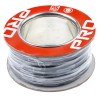 RS PRO Black 0.6 mm² Hook Up Wire, 20 AWG, 19/0.2 mm Core Strands, 100 m Length, Silver Plated Copper Conductor 841-7431