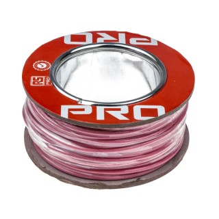 RS PRO Pink 3 mm² Hook Up Wire, 22 AWG, 19 x 0.45 mm Strands, 25 m Length, Polytetrafluoroethylene Insulation 841-7471
