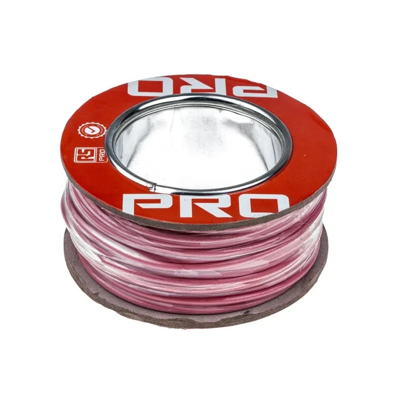 RS PRO Pink 3 mm² Hook Up Wire, 22 AWG, 19 x 0.45 mm Strands, 25 m Length, Polytetrafluoroethylene Insulation 841-7471