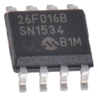 Microchip Split Gate 16 MB Quad-SPI Flash Memory 8-Pin SOIC SST26VF016B-104I/SN