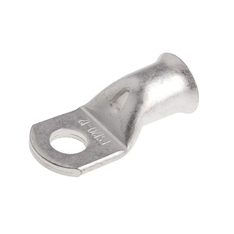 RS PRO Uninsulated Heavy Duty Crimp Ring Terminal, 12 mm Stud Size, 4 AWG to 0000 AWG Wire Size, Natural 841-7664