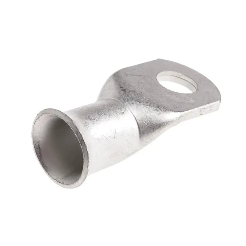 RS PRO Uninsulated Heavy Duty Crimp Ring Terminal, 12 mm Stud Size, 4 AWG to 0000 AWG Wire Size, Natural 841-7664
