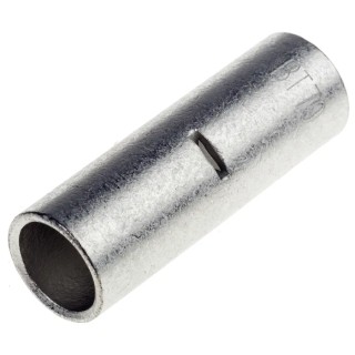 RS PRO Wire Splice Connector Butt Type Uninsulated Copper Tin Plated 12mm Diameter 45mm Length 841-7692