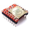 4D Systems Compact Audio Processor Module 3.3V-5V 16-Pin SER/MODE KEY/MODE 48kHz Clock Frequency SOMO-II