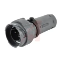 Bulgin Buccaneer 7000 Series Circular Connector 2 Contacts Cable Plug Male IP66 IP68 IP69K 600V 25A PXP7011/02P/ST/0709